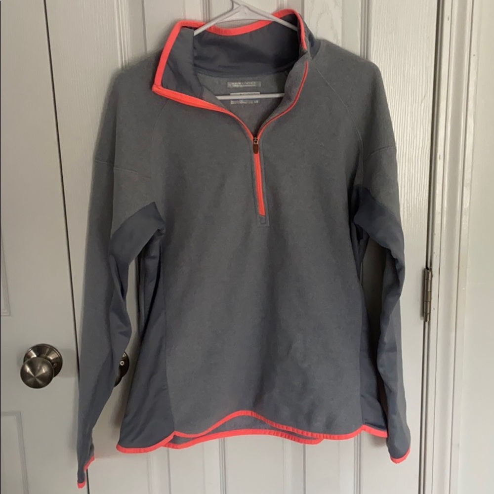 Columbia Pullover (Grey and Pink) - Picture 1 of 6